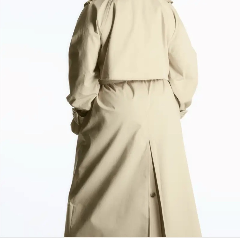 COS Beige Belted Trench Coat - Picture 7 of 10
